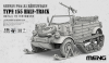 Meng Model Meng VS-018 German Pkw.K1 Kubelwagen Type 155 Half-Track 1/35